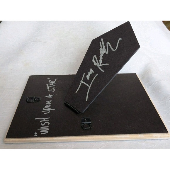 Black Bear Art Tile Ian Russell Signed Ceramic Wish Upon A Star Celestial 6 x 8 - Picture 9 of 11